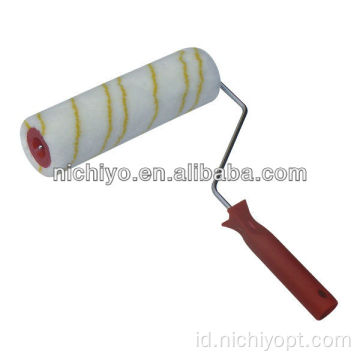 Cat dekoratif kuas roller strip kuning